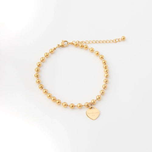 FOREVERMORE - 18K GOLD BEAD BRACELET